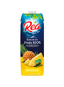 Réa Ananas, un jus au goût intense et gourmand qui ravira vos papilles