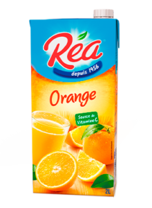 Réa Orange, idéal pour se rafraîchir durant la journée