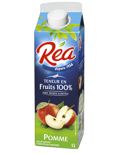 Réa Pomme, une saveur rafraîchissante et fruitée