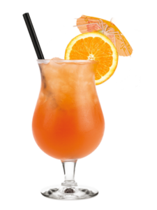 Cocktail à base de sirop de grenadine